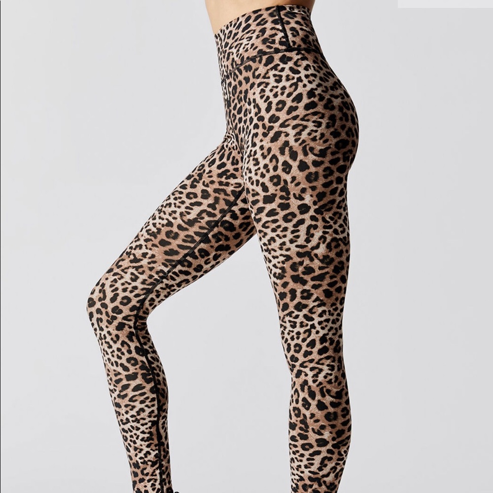 Spiritual Gangster High Waisted leopard leggings
